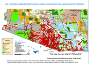 Border Deaths Map