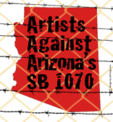 Artists Against Arizona Logo