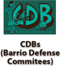 Barrio Defense Committee Button